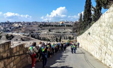 Palm Sunday road, Jerusalem
