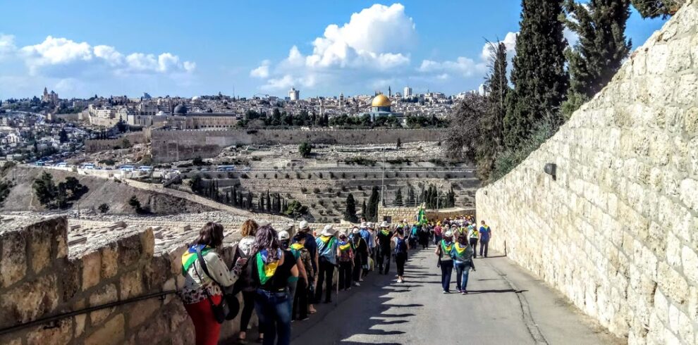 Palm Sunday road, Jerusalem